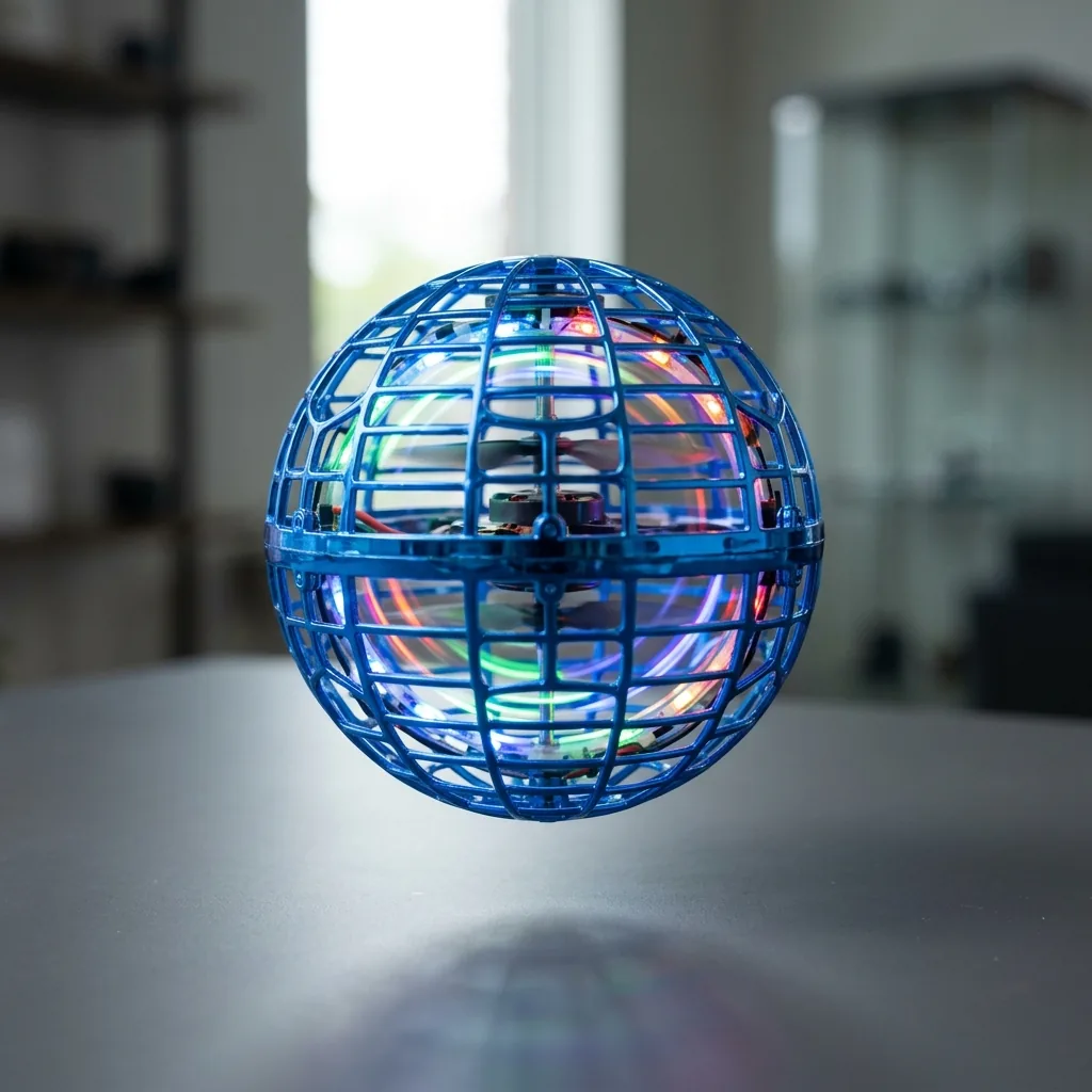 StarGlide Fly Ball Levitating with Galaxy RGB Lights